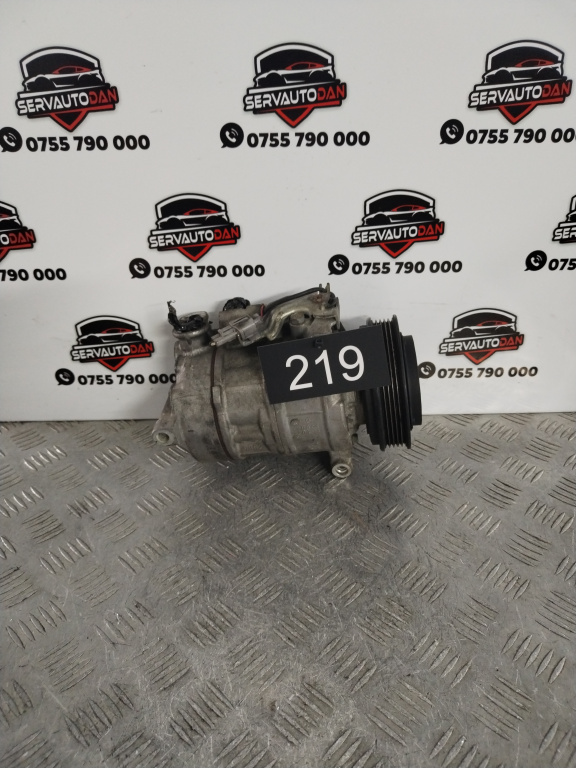 Compresor AC Mercedes-Benz CLA (2013->) [C117] 1.8 Benzina 2016, 447280-7423 / 6SAS14C / 07R27234 / HFC134A / SB7-527054 / A0038304460 / 447160-6374