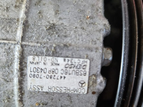 Compresor AC Mercedes C200 w204 2011 2012 2013 cod 447280-7090