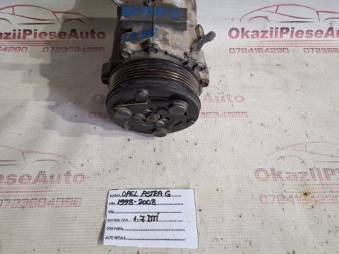 COMPRESOR AC OPEL ASTRA G 1998-2008 1.7 DTI