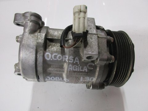 COMPRESOR AC OPEL CORSA C AGILA FIAT DOBLO 1.3D COD- 18270969....