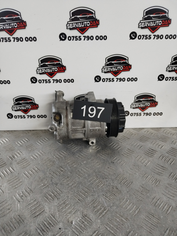 Compresor AC Opel Corsa E (2014-2019) 1.0 Benzina 2015, 447260-1512 / 5SL12C / 04S02587