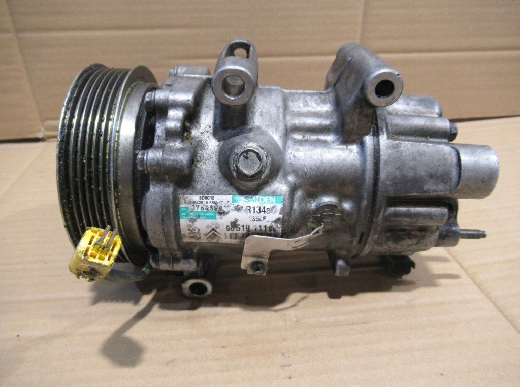 Compresor AC Peugeot Citroen 2.0 hdi 2002-2009 cod 9651911180 motor RHR