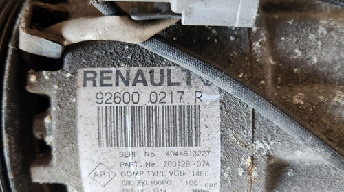Compresor AC Renault Captur 0.9 TCE 2011