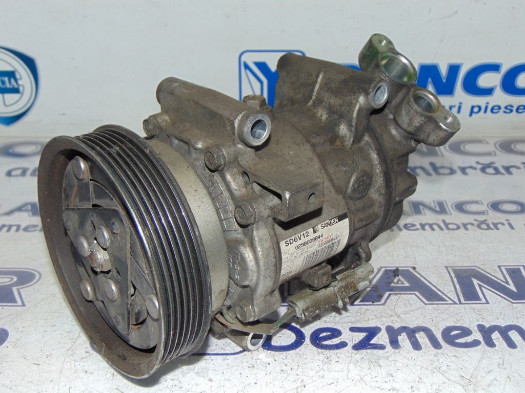COMPRESOR AC RENAULT CLIO III 1.5 dCi AN 2005/2013 COD 8200866437