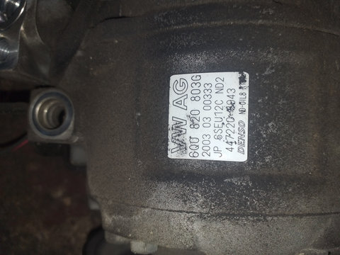 Compresor AC SEAT IBIZA 1200 BENZINA DIN 2004 COD 6Q0820803 G