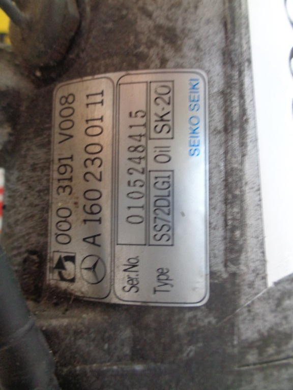 COMPRESOR AC SMART FORTWO 450 0.6/.07B, 