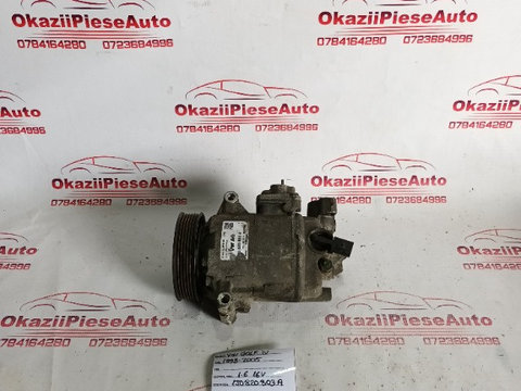 COMPRESOR AC VW GOLF 4 1998-2005 1.6 16V 1J0820803A