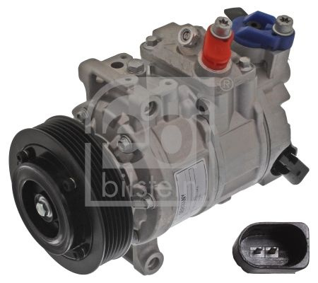 Compresor aer conditionat 45286 FEBI BILSTEIN pentru Vw Passat Seat Ibiza Seat Leon Skoda Octavia Vw Jetta Vw Vento Audi A3 Vw Golf Skoda Superb Audi Tt Vw Tiguan Skoda Fabia Skoda Roomster Vw Eos Vw Caddy Vw Cc Vw Beetle Vw Novo Audi A1 Audi Q3 Vw P