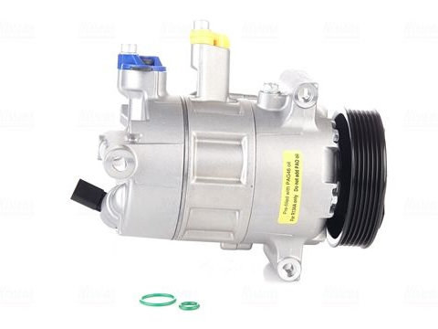 Compresor aer conditionat 890607 NISSENS pentru Seat Leon Vw Golf Skoda Octavia Audi A3 Vw Polo Audi Tt Vw Passat Vw Jetta Vw Vento Audi A1 Vw Beetle Vw Novo