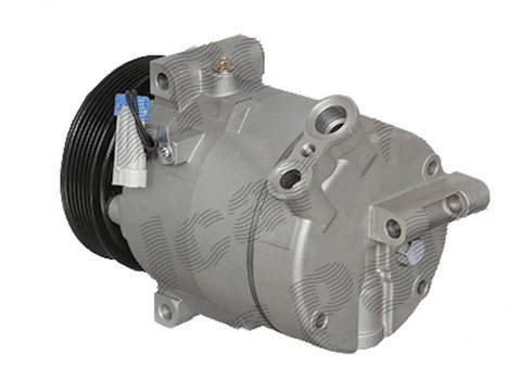 Compresor aer conditionat Alfa Romeo 159, 2005-2012, motorizare 1.9 JTDm/2.0 JTDm, Brera, 2005-2010/SPIDER, 2006-2010, 2.0 JTDm, diesel, rola curea 120 mm, 6 caneluri, tip Zexel: DCS17IC