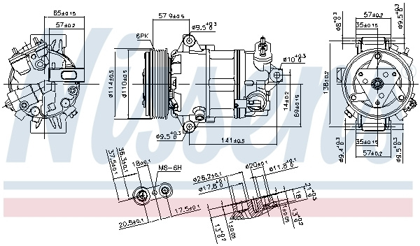 Compresor aer conditionat # Alfa romeo Giulietta 2