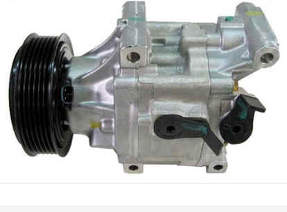 Compresor aer conditionat ALFA ROMEO MITO 2008->2018 pentru 1.3 MultiJet , perioada 2008 2009 2010 2011 2012 2013 2014 2015 2016 2017 2018 PIESA NOUA diametru admisie mm 17,8, Diametru evacuare mm 11,8, diametru fulie mm 110, cod compresor CVC6