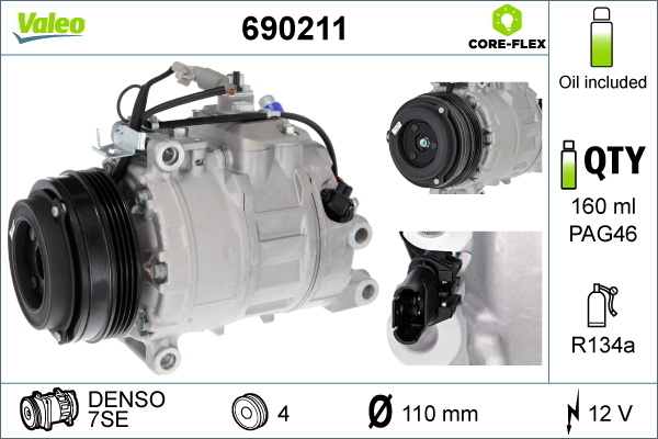 Compresor aer conditionat # Bmw X5 2009 2010 2011 