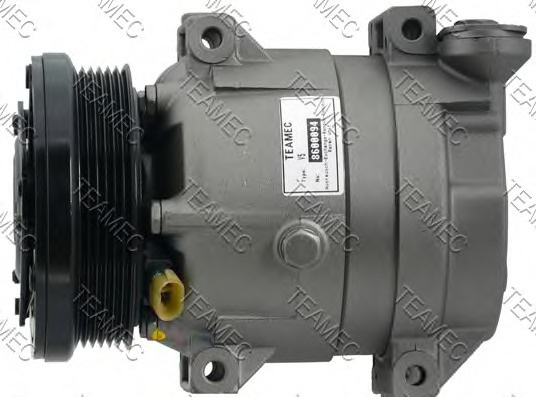 Compresor aer conditionat ~ Chevrolet Lacetti 2005 2006 2007 2008 2009 2010 2011 2012 2013 2014 2015 2016 2017 2018 2019 2020 2021 2022 2023 2024 ~ 8600094 ~ TEAMEC