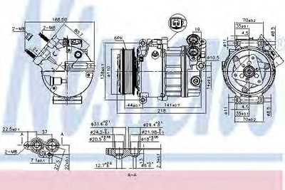 Compresor aer conditionat FORD C-MAX II (DXA/CB7, 