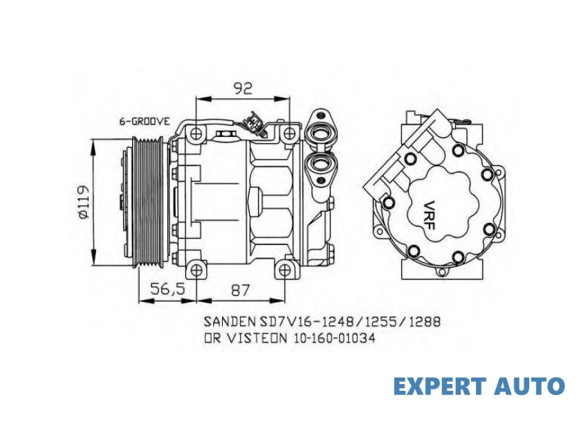 Compresor aer conditionat Ford FOCUS C-MAX 2003-2007 #3 101VO16009