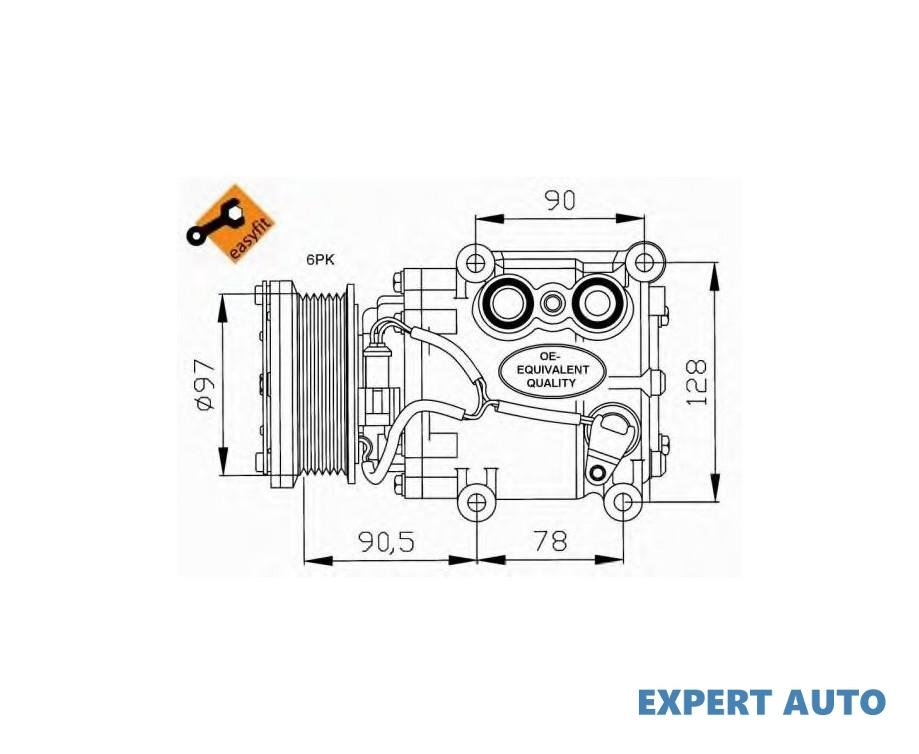 Compresor aer conditionat Ford FOCUS limuzina (DFW) 1999-2007 #2 1064354