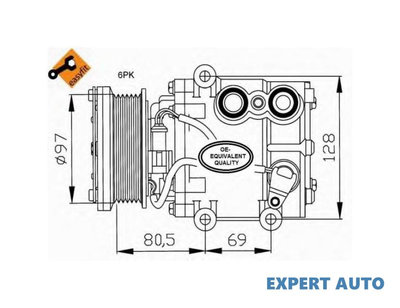 Compresor aer conditionat Ford STREET KA (RL2) 200