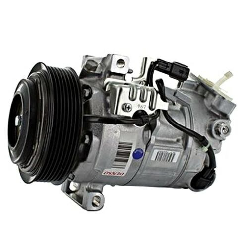 Compresor aer conditionat Nissan Qashqai (J11), 2013-, motorizare 1.2 DIG-T, 85kw, benzina, 1.6 dci, 96kw, diesel, rola curea 115 mm, 7 caneluri, de tip Denso: 6SBH14C