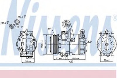 Compresor aer conditionat OPEL ASTRA H TwinTop (L6
