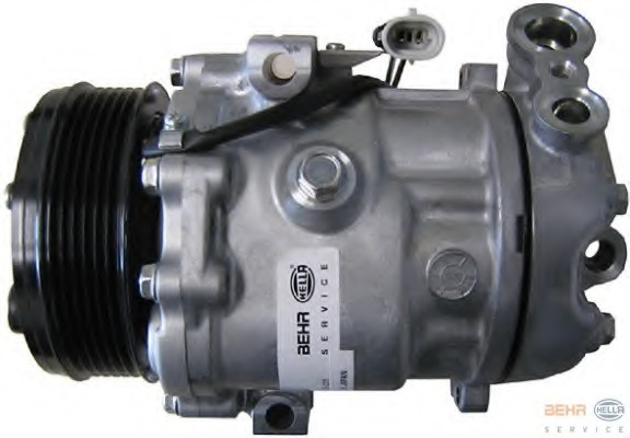 Compresor aer conditionat # Opel Vita 2000 2001 2002 2003 2004 2005 2006 2007 2008 2009 # 8FK 351 127 261 # HELLA