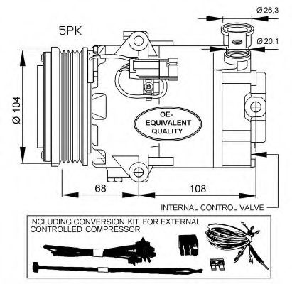 Compresor aer conditionat OPEL ZAFIRA B (A05) (200