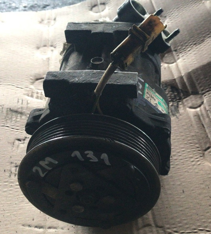 Compresor aer conditionat Peugeot 206 / 307, Citroen Berlingo C3 / C4 1,4 HDI cod 9655191580 / SD6V12 / R134a
