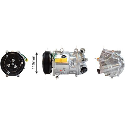Compresor aer conditionat PEUGEOT 607 2000->201