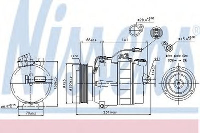 Compresor aer conditionat PORSCHE BOXSTER (987) (2