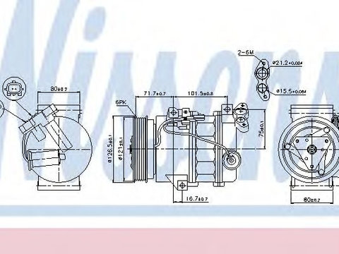Compresor aer conditionat RENAULT LAGUNA III (BT0/1) (2007 - 2016) NISSENS 89386