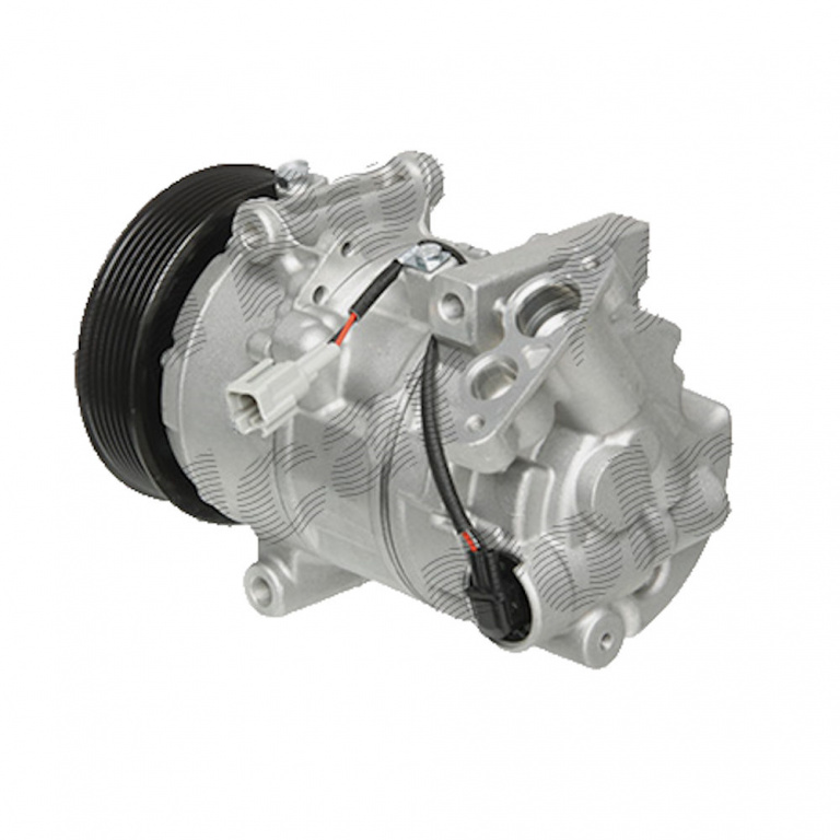 Compresor aer conditionat Renault Megane 3 (Z), 2008-2016, Scenic/Grand Scenic 2009-2016, motorizare 1.9 dci, diesel, 2.0 TCE, benzina, rola curea 119 mm, 7 caneluri, de tip Denso: 6SEL14C