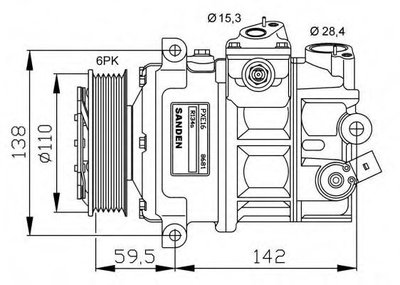 Compresor aer conditionat SEAT TOLEDO IV (KG3) (20