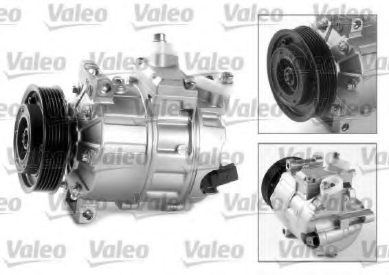 Compresor aer conditionat VW TOURAN (1T1, 1T2) (2003 - 2010) VALEO 699357