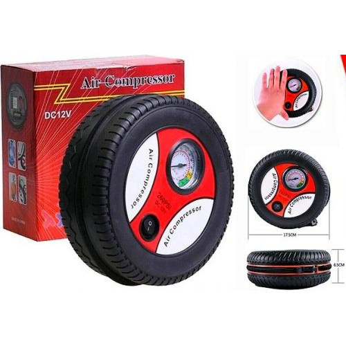 Compresor aer cu manometru 12V. COD: 8099