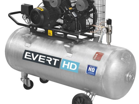 Compresor Aer Evert 200L, 400V, 3kW EVERTHD40-200-510