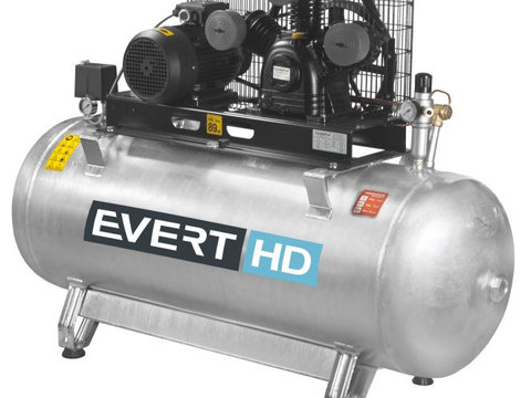 Compresor Aer Evert 270L, 400V, 3kW EVERTHD40-270-510