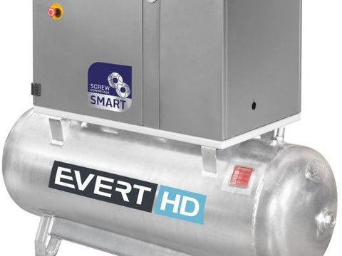 Compresor Aer Evert 500L, 400V, 15.0kW EVERTHD15/10-500
