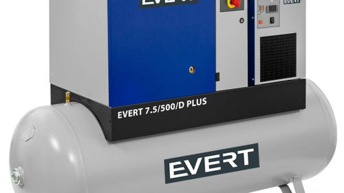 Compresor Aer Evert 500L, 400V, 7.5kW EV
