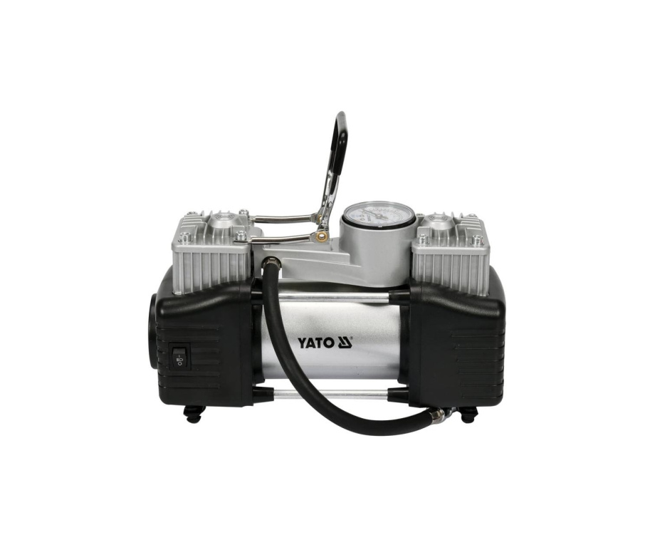 Compresor auto cu lanternă, 250W, 60L/min Yato Cod: YT-73462