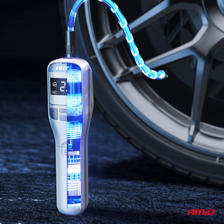 Compresor Auto Portabil Electric Fara Fi