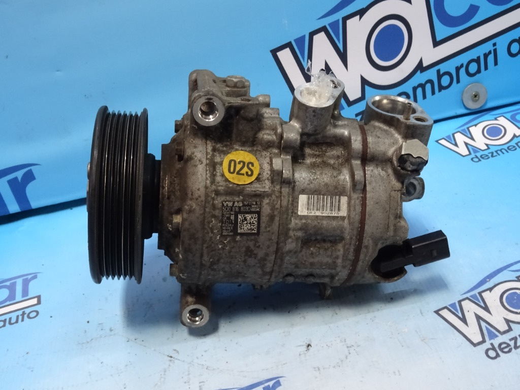 Compresor clima ac 1.6 tdi dgt vw polo 6r golf 7 tiguan audi a3 8v seat leon skoda octavia 3 5q0816803d