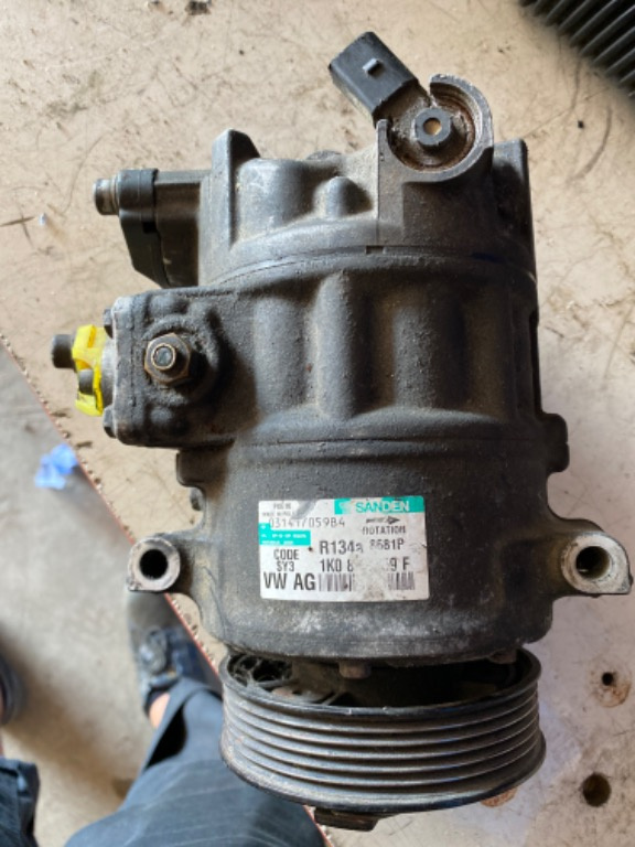 Compresor clima ac 1k0820859f vw golf 5 audi a3 seat leon skoda octavia 3