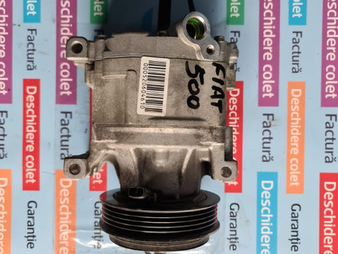 Compresor clima AC Fiat 500 1.4 benzina turbo 2008 2017 cod 52060461