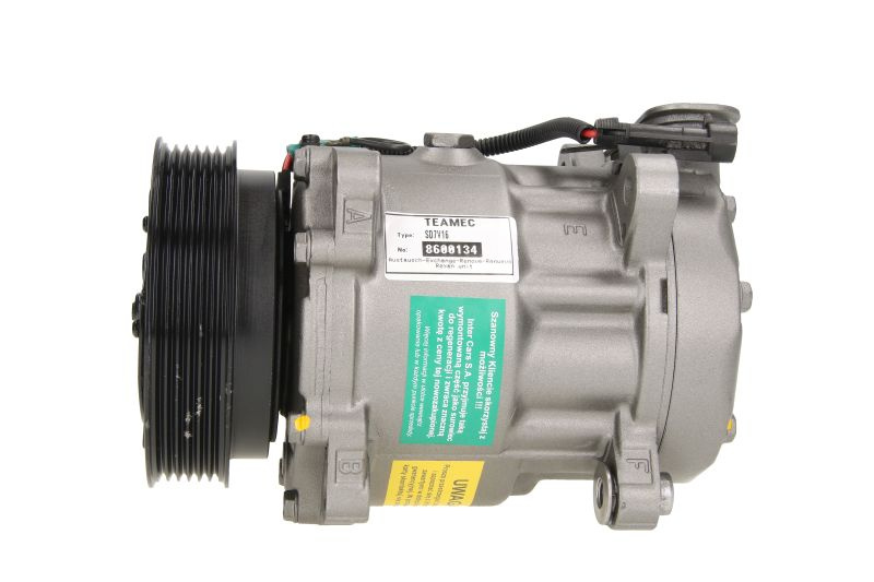 COMPRESOR CLIMA AC ~ LANCIA KAPPA (838_) 1994 1995 1996 1997 1998 1999 2000 2001 ~ TM8600134 ~ TEAMEC