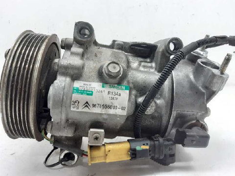 Compresor Clima AC Peugeot 407 Coupe 2009/06-2010/12 2.0 HDi 120KW 163CP Cod 9656574080