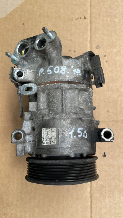 Compresor clima AC Peugeot 508 1.5 diesel 96kw 2019 euro 6 9675655880 9823097480 447150-8220