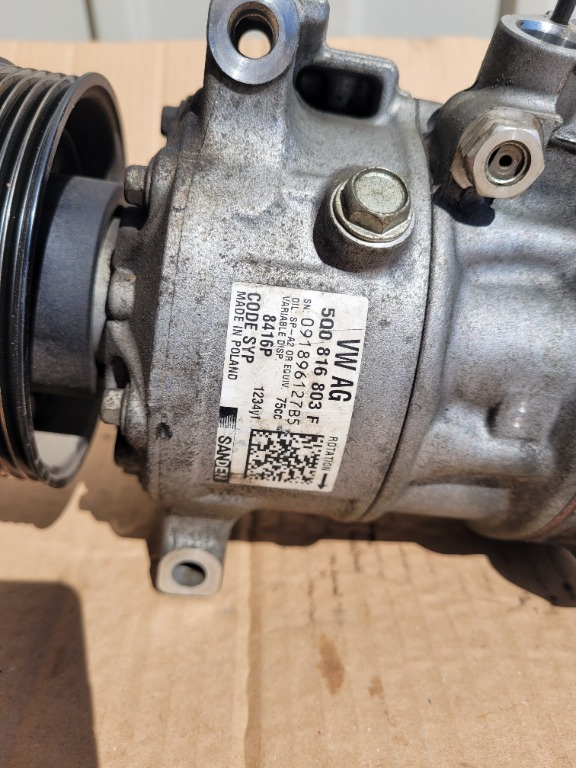 Compresor Clima AC VW Audi Skoda Seat 5Q