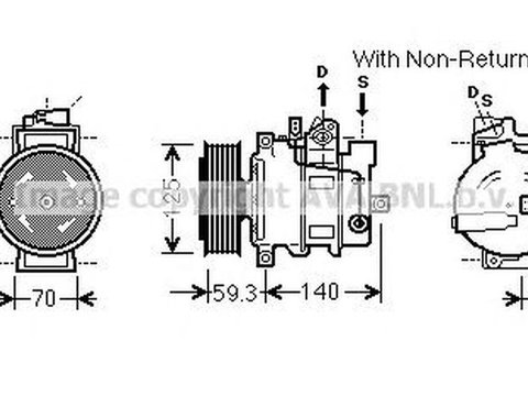 Compresor clima AUDI A4 8K2 B8 AVA IK330