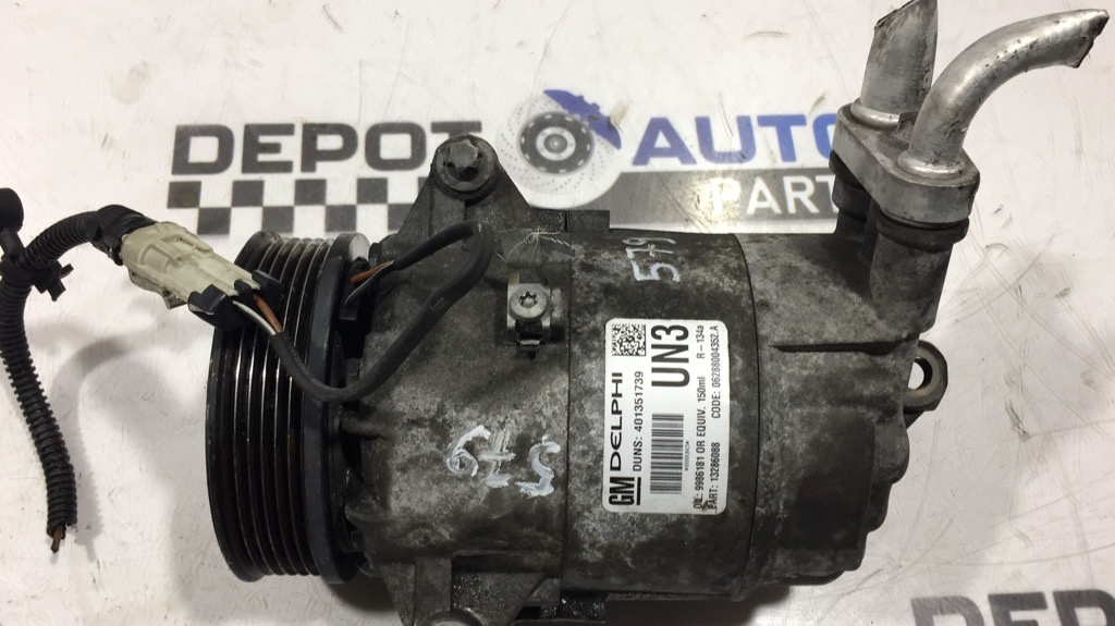 COMPRESOR CLIMA DELPHI OPEL ZAFIRA B 1.9 CDTI Z19DT COD 401351739