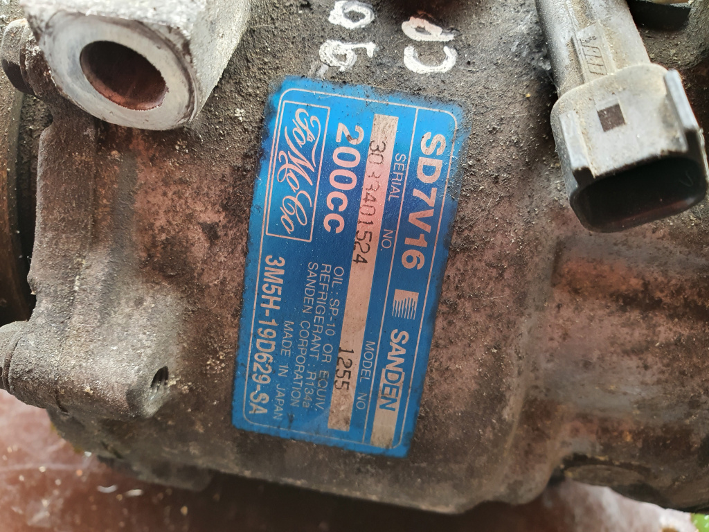 Compresor clima Ford Focus 2 1.6 TDCi, 9